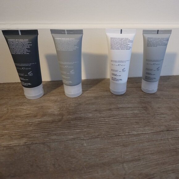 4 Aromatherapy Travel Toiletries Shampoo Conditioner Body Wash Body Lotion Lot - Picture 4 of 6